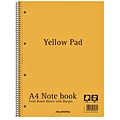 Aurora Bloc spirale Aurora A4 ligné 160 pages 80g 4 perforations jaune