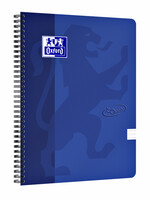 Oxford Spiraalblok Oxford Touch A4 lijn 70vel blauw