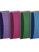 Oxford Spiraalblok Oxford Urban Mix A4 lijn 90vel assorti
