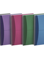 Oxford Spiraalblok Oxford Urban Mix A5 lijn 90vel assorti