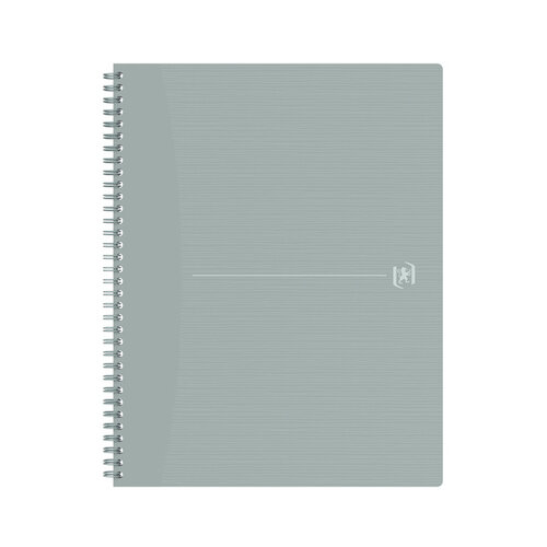 Oxford Cahier spirale Oxford Origin A4+ ligné 70 feuilles gris