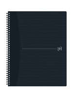 Oxford Cahier spirale Oxford Origin A4+ 4 trous ligné 70 feuilles noir