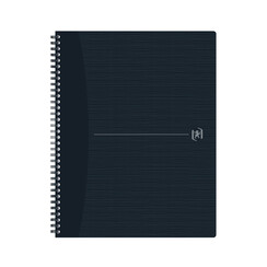 Cahier spirale Oxford Origin A4 + carreau 5mm 70 feuilles noir