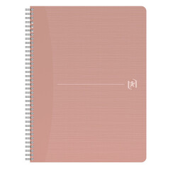 Cahier spirale Oxford My Rec'Up A4 ligné 90 feuilles rose