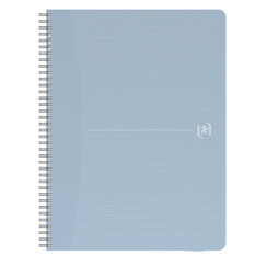 Cahier spirale Oxford My Rec'Up A4 ligné 90 feuilles bleu