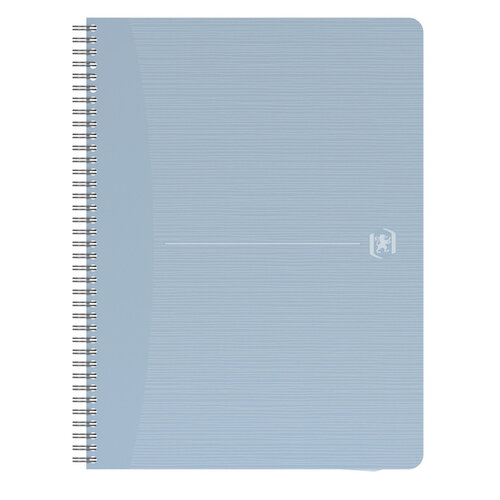 Oxford Cahier spirale Oxford My Rec'Up A4 ligné 90 feuilles bleu