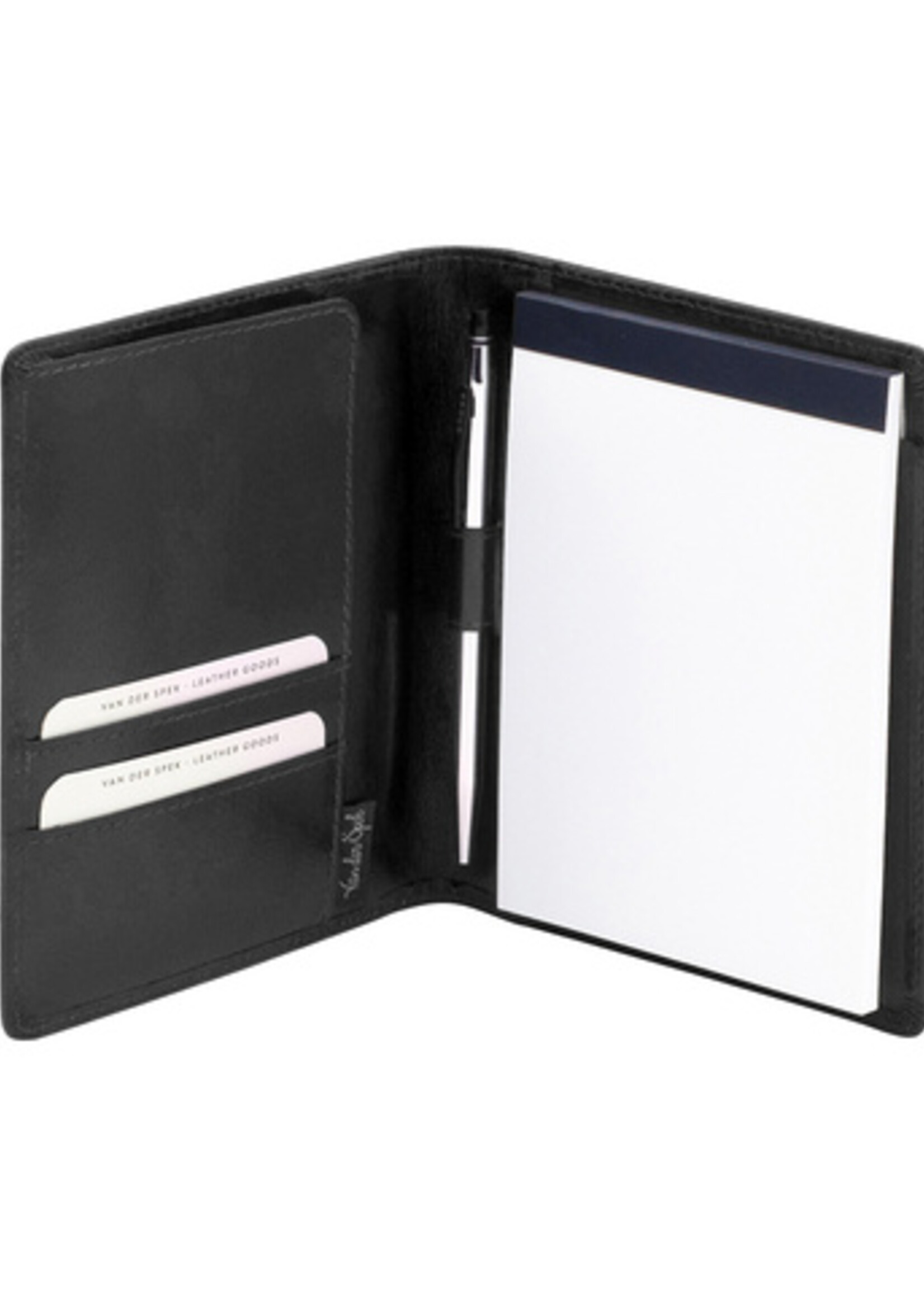 Van der Spek Conférencier Van der Spek 352 A6 cuir buffle noir