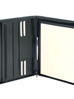 Van der Spek Conférencier Van der Spek 384 A4 cuir nervuré noir