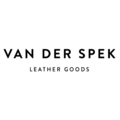 Van der Spek Conférencier Van Der Spek 358 A5 cuir buffle avec zip noir