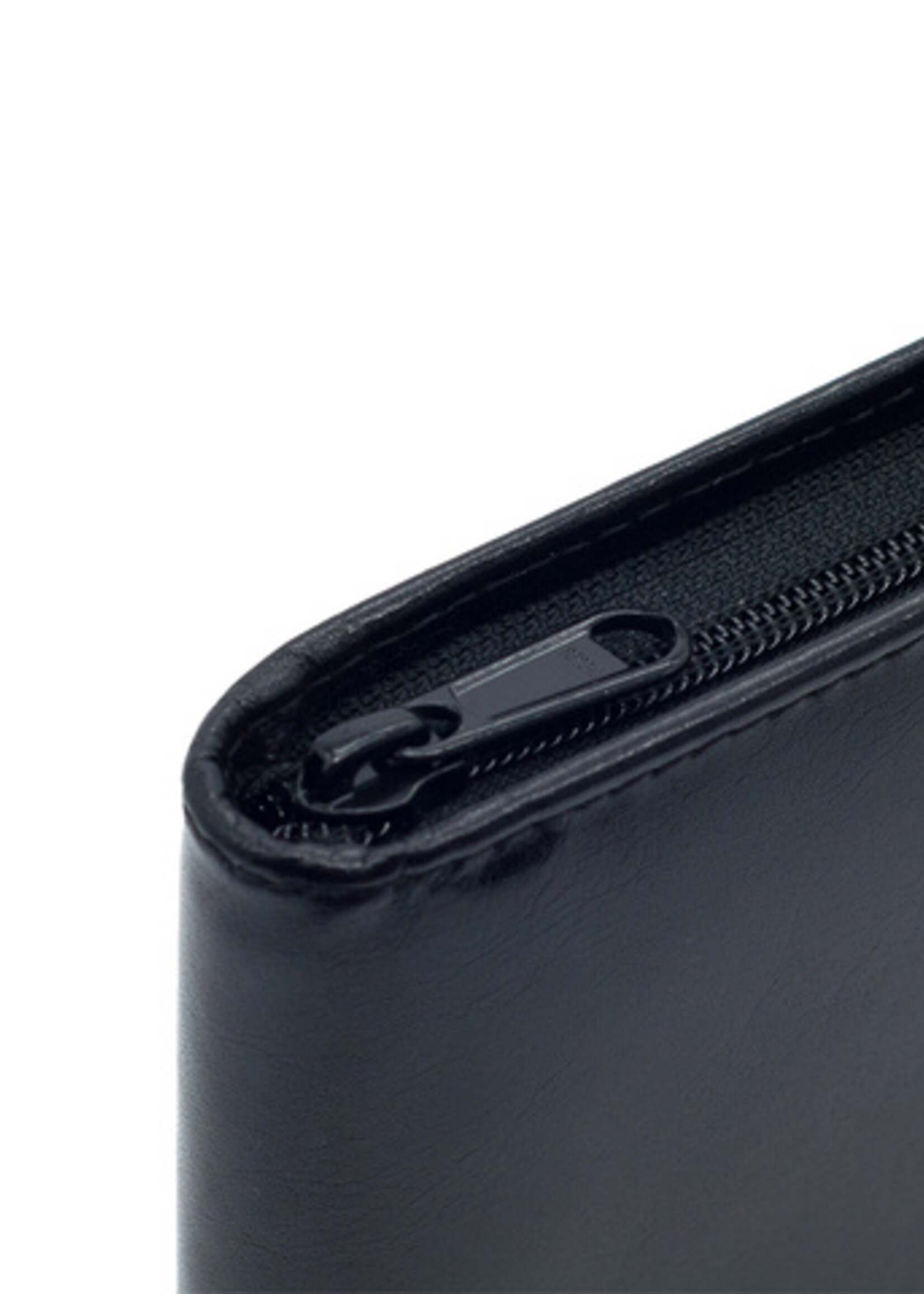 Van der Spek Conférencier Van der Spek 388 A4 zip cuir noir