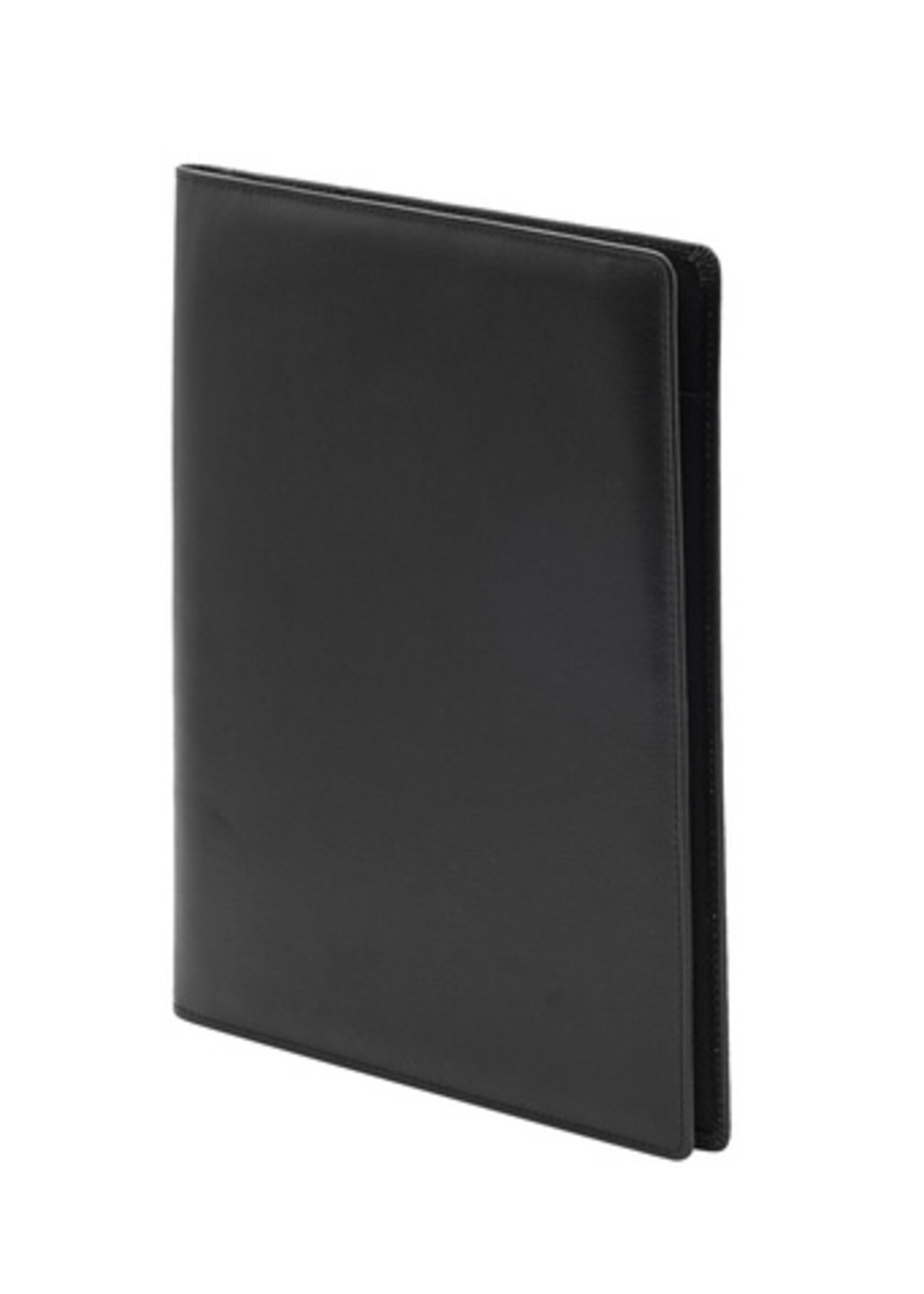 Van der Spek Schrijfmap van der Spek leer licht generfd zwart