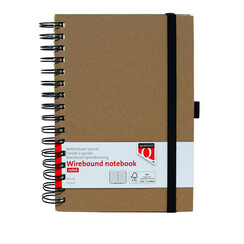 Carnet de notes Quantore A5 spirale kraft