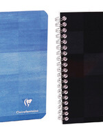 Clairefontaine Notitieboek Clairfontaine 110x170mm spiraal lijn