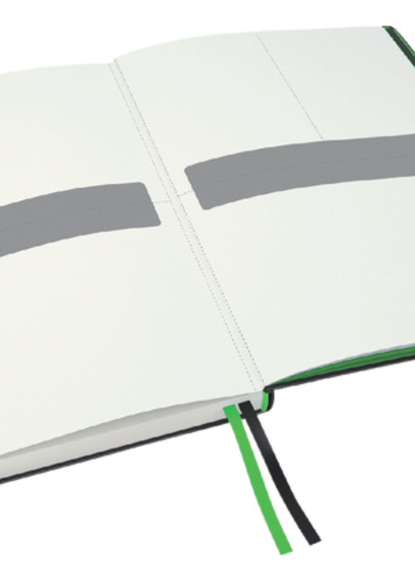 Leitz Notitieboek Leitz Complete A5 160blz 100gr lijn zwart