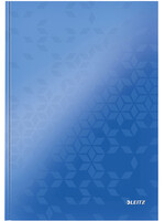 Leitz Cahier Leitz WOW A4 ligné 160 pages 90g bleu