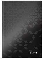 Leitz Cahier de notes Leitz WOW A5 ligné noir