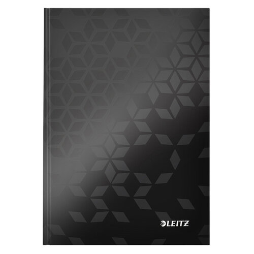 Leitz Cahier de notes Leitz WOW A5 ligné noir