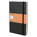 Moleskine Carnet de notes Moleskine Large 130x210mm ligné couverture rigide noir