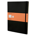 Moleskine Carnet de notes Moleskine XL 190x250mm ligné couverture souple noir