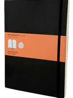 Moleskine Carnet de notes Moleskine XL 190x250mm ligné couverture souple noir