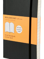 Moleskine Notitieboek Moleskine pocket 90x140mm lijn soft cover zwart