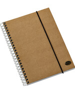 Multo Notitieboek Multo Kraft Line A5 140blz spiraal lijn