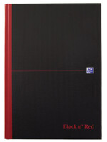 Oxford Cahier Oxford Black n’ Red A4 96 feuilles ligné