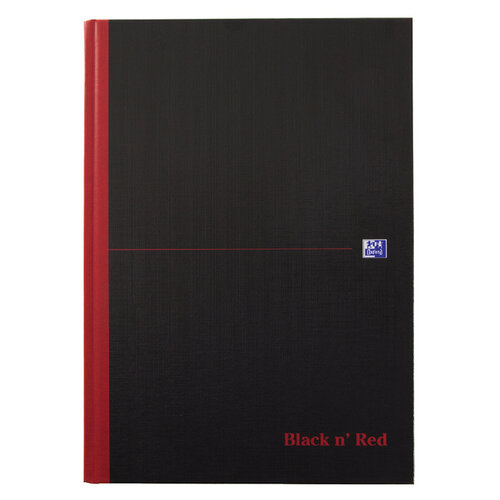 Oxford Cahier Oxford Black n’ Red A4 96 feuilles ligné