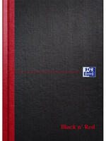 Oxford Carnet de notes Oxford Black n'Red A5 96 feuilles uni