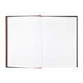 Oxford Carnet de notes Oxford Black n'Red A5 96 feuilles uni