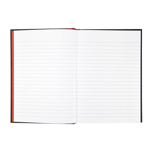 Oxford Notitieboek Oxford Black n' Red A5 96vel lijn