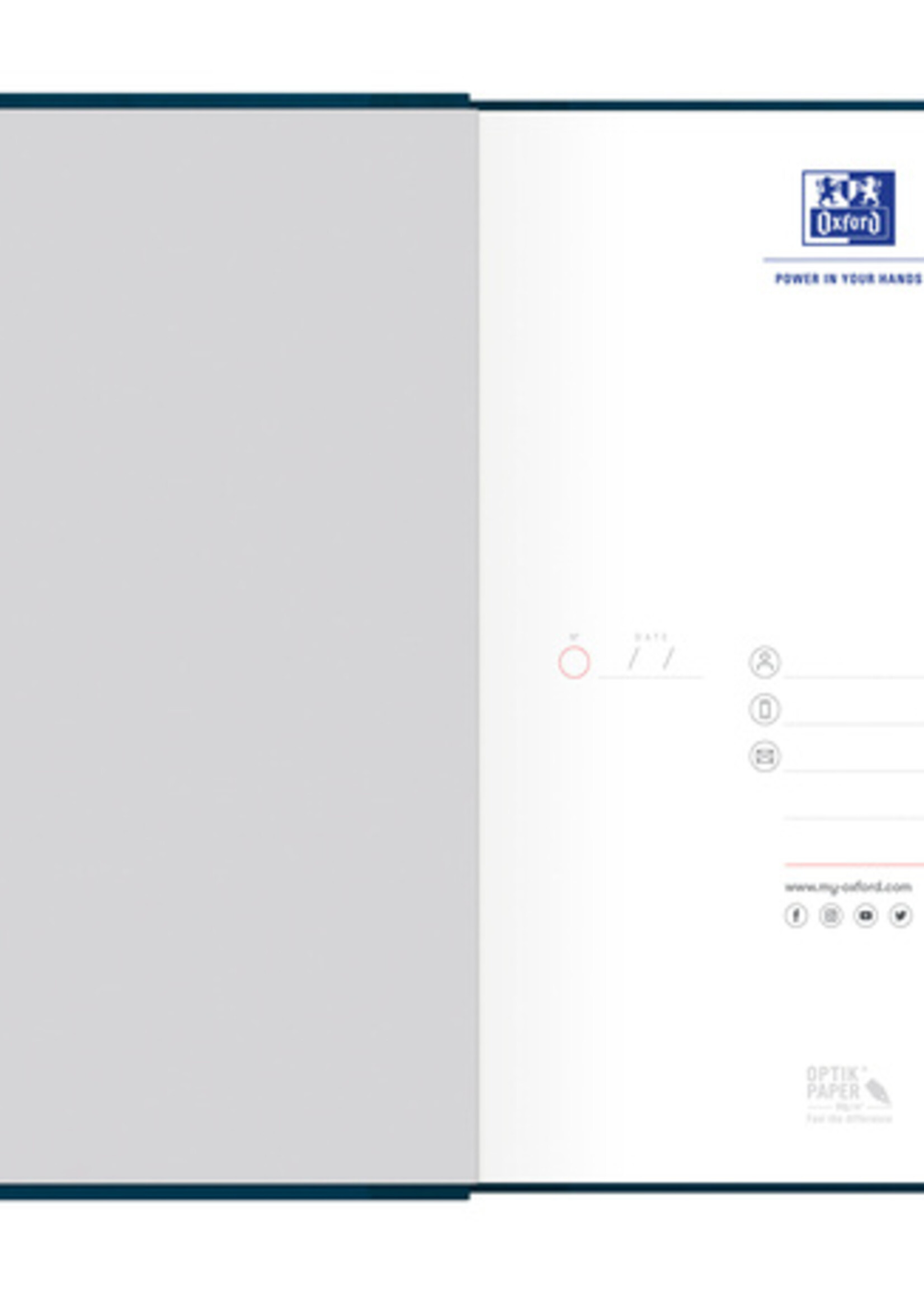 Oxford Notitieboek Oxford Office Essentials A5 96vel lijn assorti