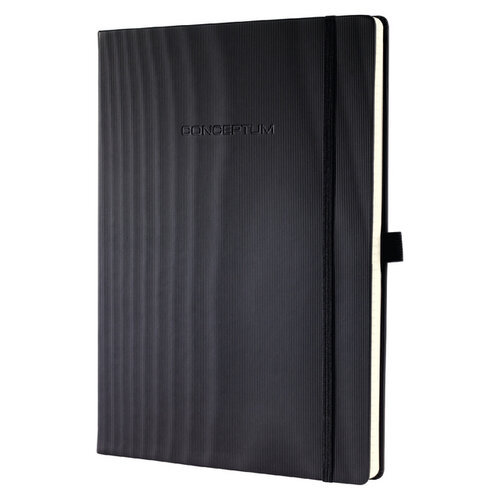 Sigel Carnet de notes Sigel Conceptum Pure A4 ligné noir