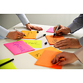 Post-it Memoblok 3M Post-it 6845 Super Sticky 203x152mm assorti