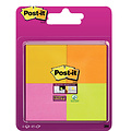 Post-it Bloc-mémos 3M Post-it 6910-SSSP Super Sticky 51x51mm assorti