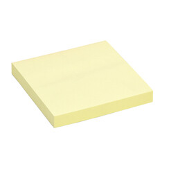 Bloc-mémos Quantore 75x75mm jaune