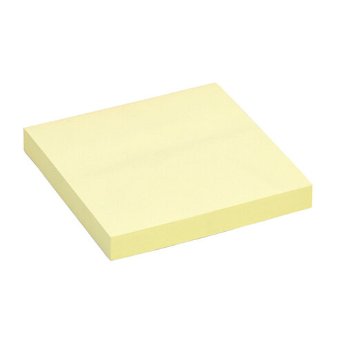 Quantore Bloc-mémos Quantore 75x75mm jaune