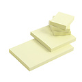 Quantore Bloc-mémos Quantore 75x75mm jaune