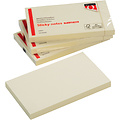 Quantore Bloc-mémos Quantore 75x125mm jaune