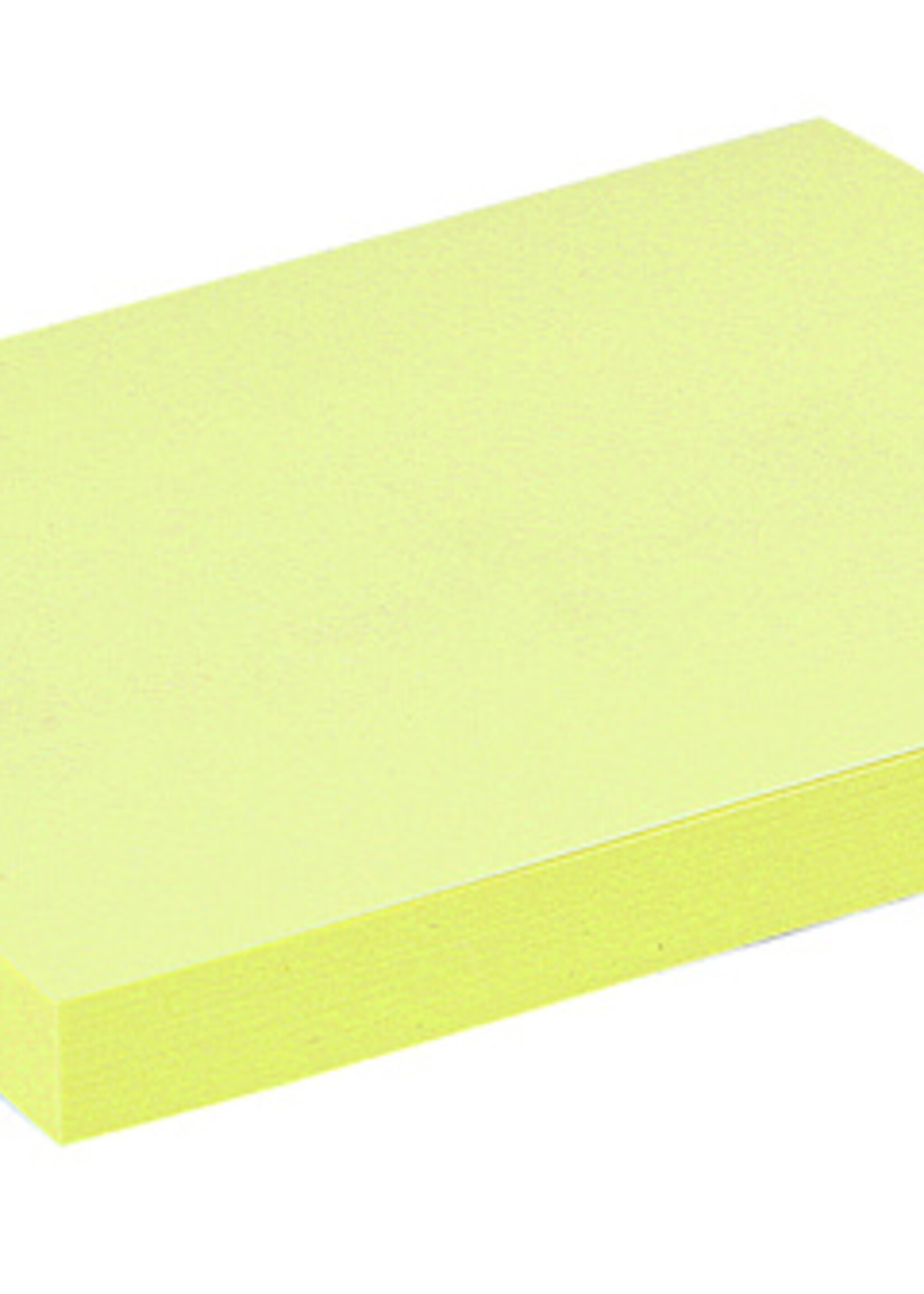 Quantore Bloc mémos Quantore 76x101mm jaune