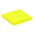 Quantore Bloc mémos Quantore 76x76mm néon jaune