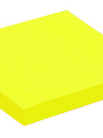 Quantore Bloc mémos Quantore 76x76mm néon jaune