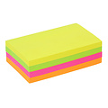 Quantore Memoblok Quantore 76x127mm neon assorti 4 kleuren