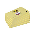 Post-it Bloc-mémos 3M Post-it 655 Super Sticky 76x127mm jaune