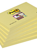 Post-it Bloc-mémos 3M Post-it 655 Super Sticky 76x127mm jaune