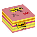 Post-it Bloc-mémos Post-it 2028NP cube 76x76mm néon 450 feuillets