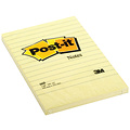 Post-it Bloc-mémos Post-it 660 152x102mm jaune ligné