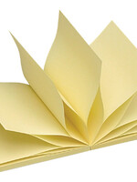 Quantore Bloc-mémos Quantore Z-Notes 75x75mm jaune