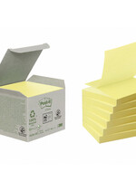Post-it Memoblok 3M Post-it Z-Note R330 76x76mm recycled geel