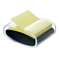 Post-it Memoblokdispenser 3M Pro tbv Post-it Z-Notes 76x76mm transparant zwart